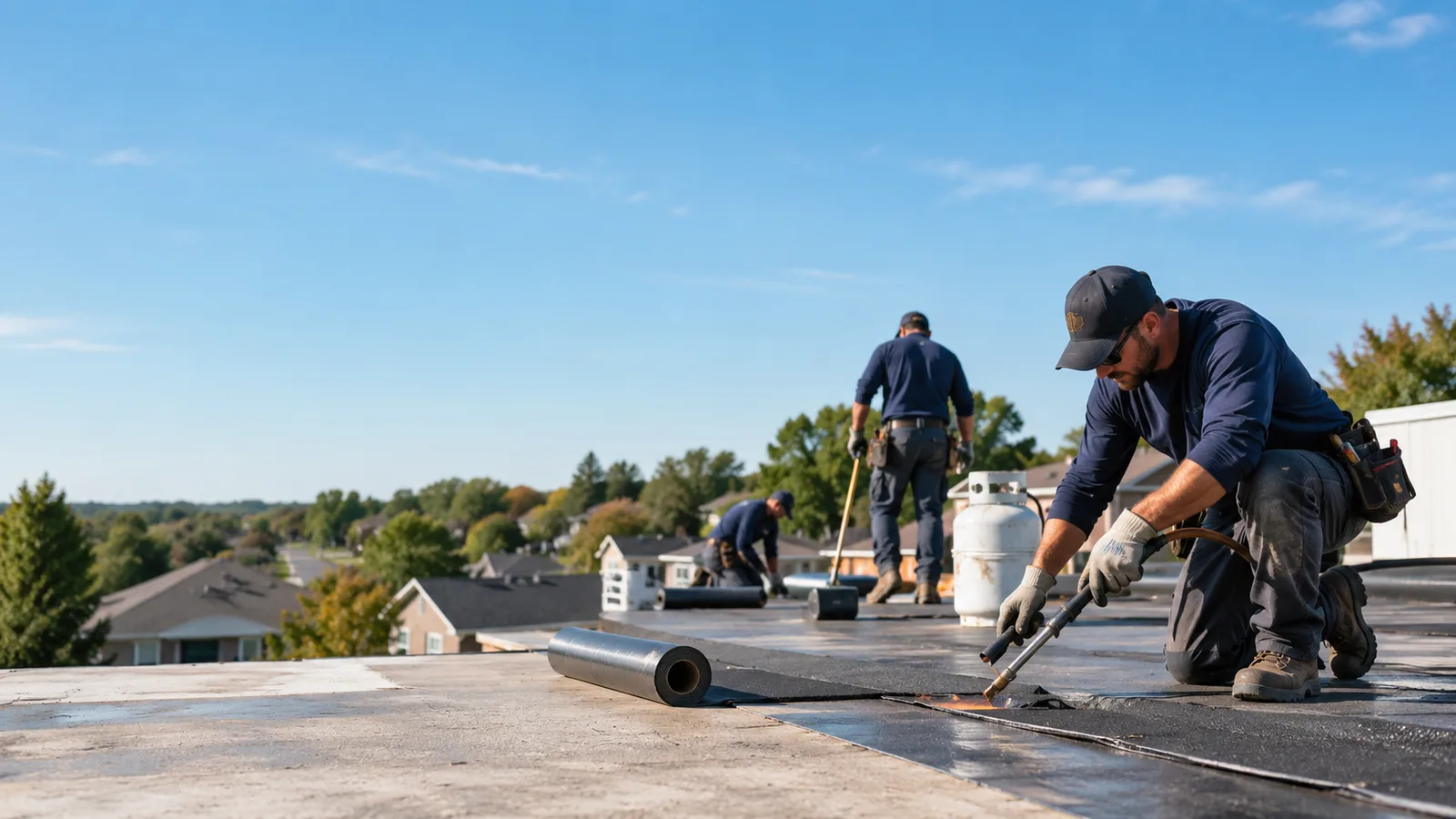 Flat Roof Leak Repair providers in Kansas, IL